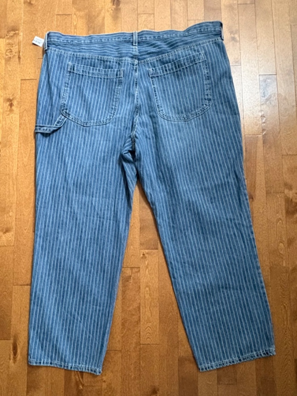 Old Navy Rigid OG Loose High-Rise Striped Jeans – Size 20 - Picture 6 of 9